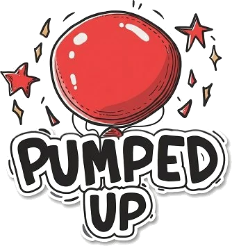 Pumped Up card game logo